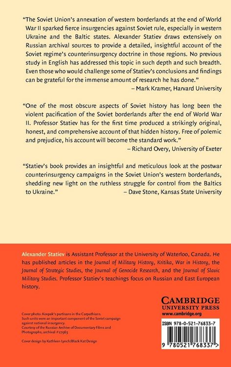 Produktbild: The Soviet Counterinsurgency in the Western Borderlands