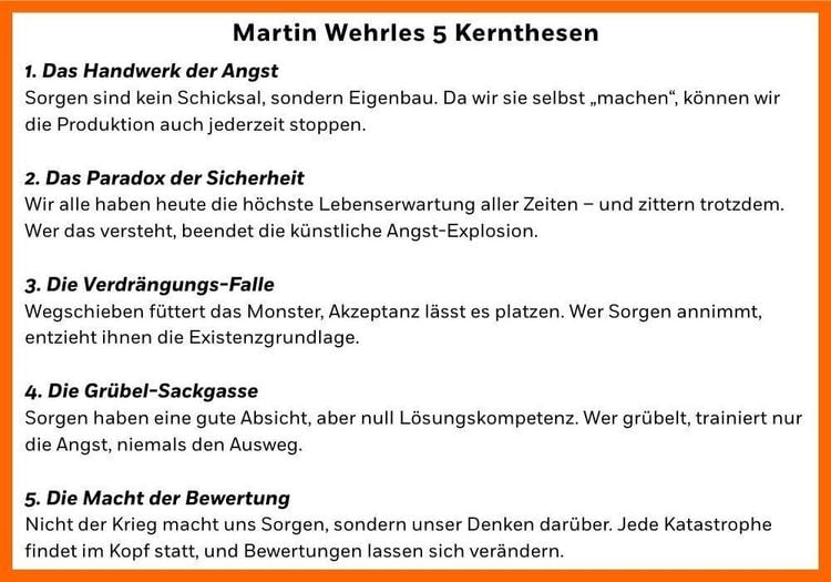 Produktbild: Wer w&auml;rst du ohne deine Sorgen?