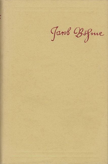 Produktbild: Jacob B&ouml;hme: S&auml;mtliche Schriften / Band 1: Aurora, oder Morgenr&ouml;the im Aufgang (1612)