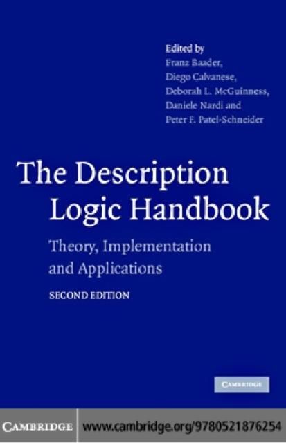 Produktbild: Description Logic Handbook