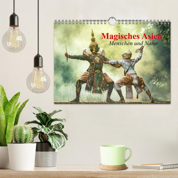 Produktbild: Magisches Asien. Menschen und Natur (Wandkalender 2026 DIN A4 quer), CALVENDO Monatskalender