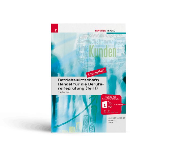 Produktbild: Betriebswirtschaft/Handel f&uuml;r die Berufsreifepr&uuml;fung (Teil 1) L&ouml;sungsheft