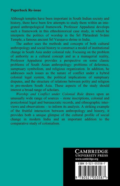 Produktbild: Worship and Conflict Under Colonial Rule