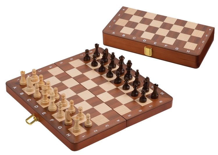 Produktbild: Philos 2711 - De Luxe Reiseschach, Feld 30 mm