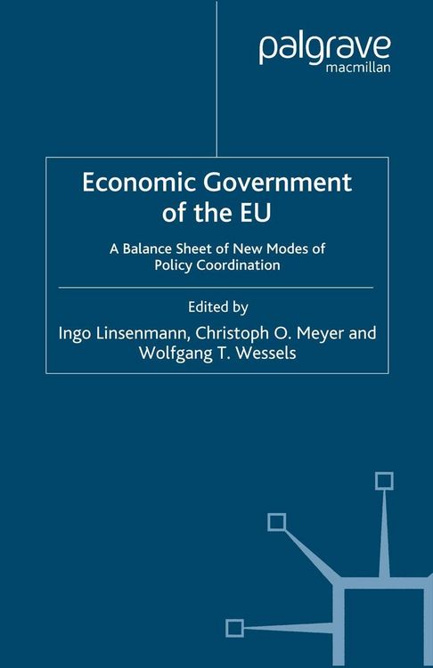 Produktbild: Economic Government of the EU