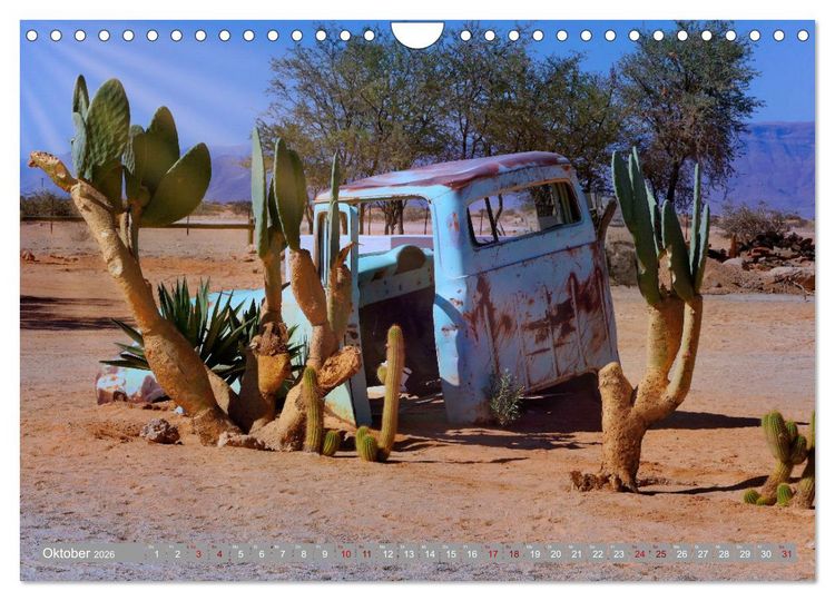 Produktbild: Namibia - Von Nord nach S&uuml;d (Wandkalender 2026 DIN A4 quer), CALVENDO Monatskalender