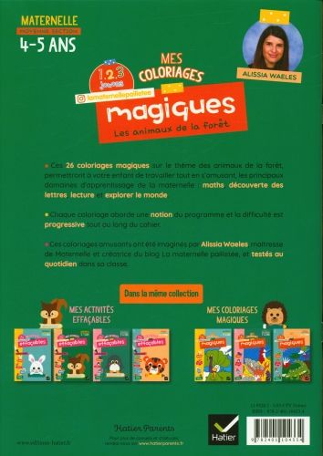 Produktbild: Mes coloriages magiques : les animaux de la for&ecirc;t MS
