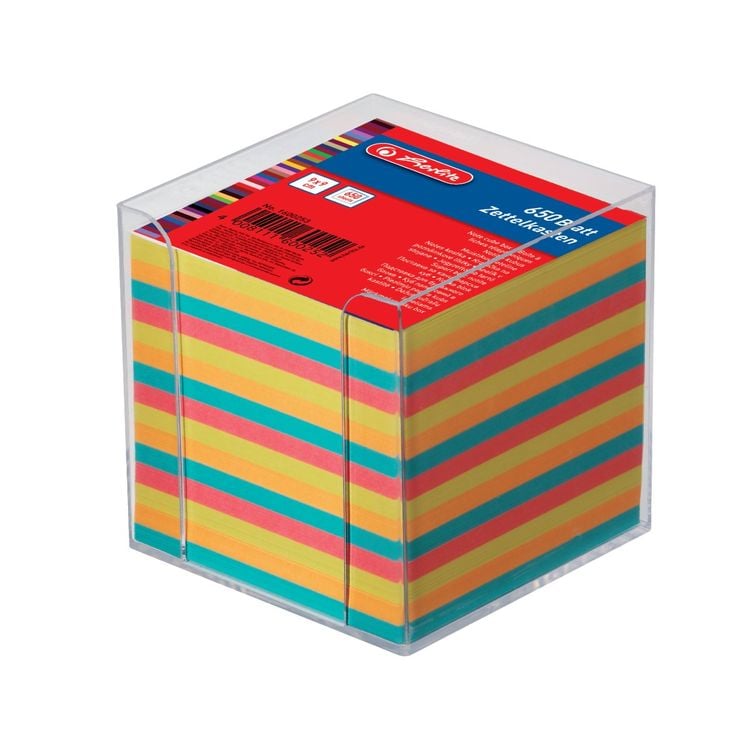 Produktbild: Herlitz Zettelkasten 650 Blatt transparent