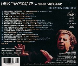 Produktbild: The Birthday Concert '95