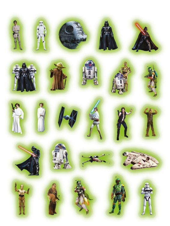 Produktbild: Disney Star Wars: Der gro&szlig;e Glow-in-the-Dark-Stickerspa&szlig;: Stickern - R&auml;tseln - Ausmalen