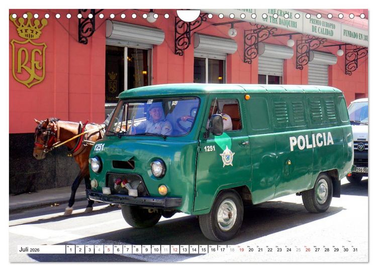 Produktbild: Auto-Legende UAZ-452 - Russlands Brotlaib auf R&auml;dern (Wandkalender 2026 DIN A4 quer), CALVENDO Monatskalender