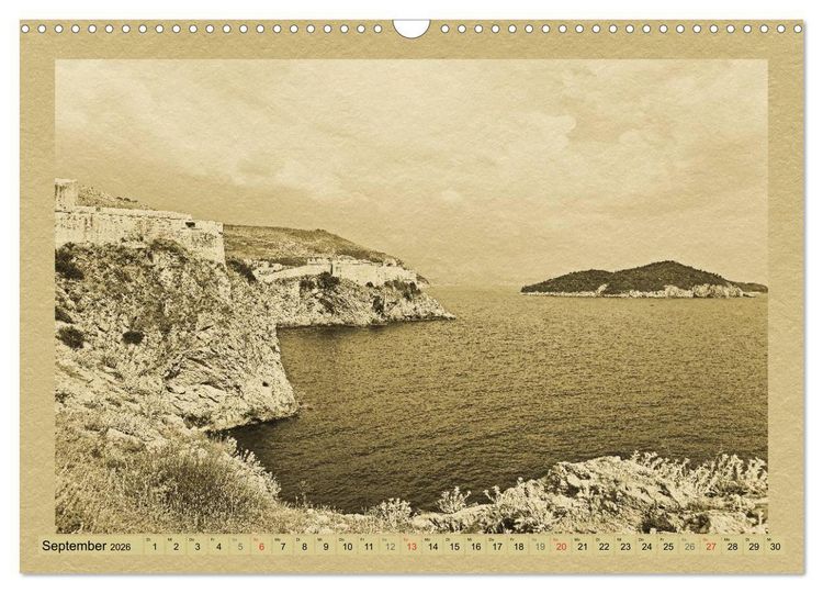 Produktbild: Kroatien (Wandkalender 2026 DIN A3 quer), CALVENDO Monatskalender