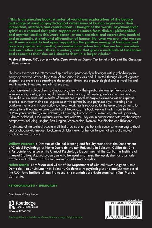 Produktbild: The Spiritual Psyche in Psychotherapy
