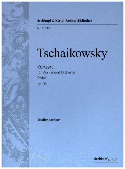 Produktbild: Tschaikowsky, P: Konzert D-Dur,op. 35