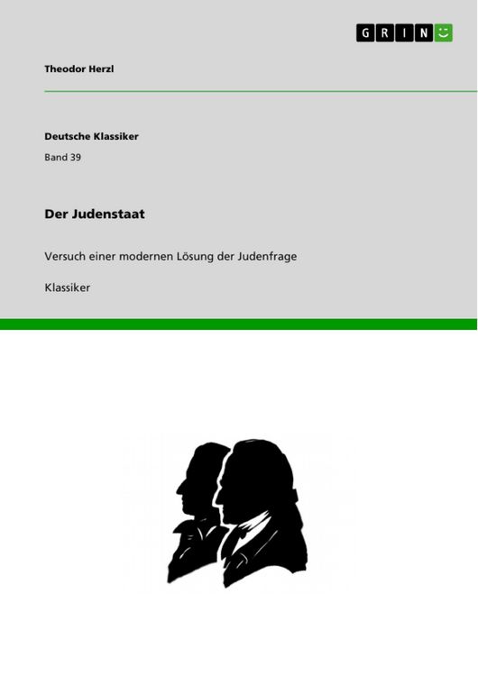 Produktbild: Der Judenstaat