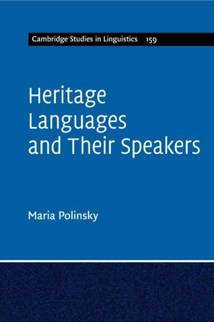 Produktbild: Heritage Languages and Their Speakers