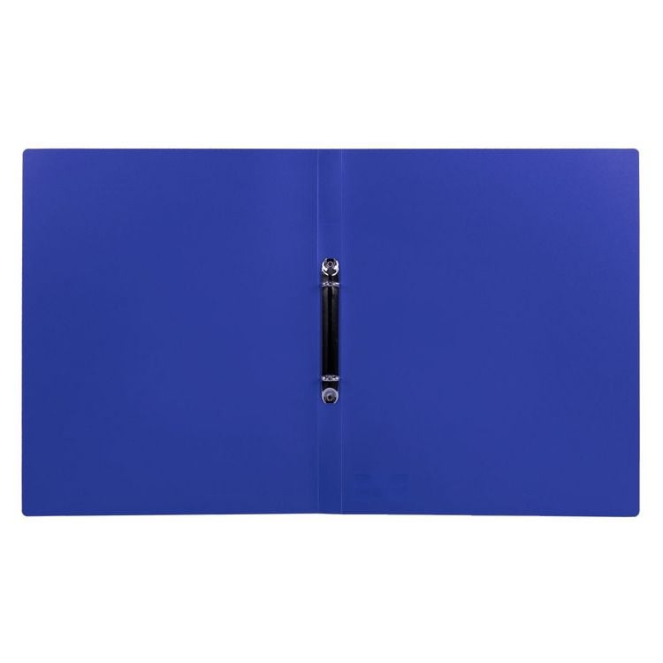 Produktbild: Idena Ringbuch aus Kunststoff 2 Ringe blau DIN A4 R&uuml;ckenbreite 2cm