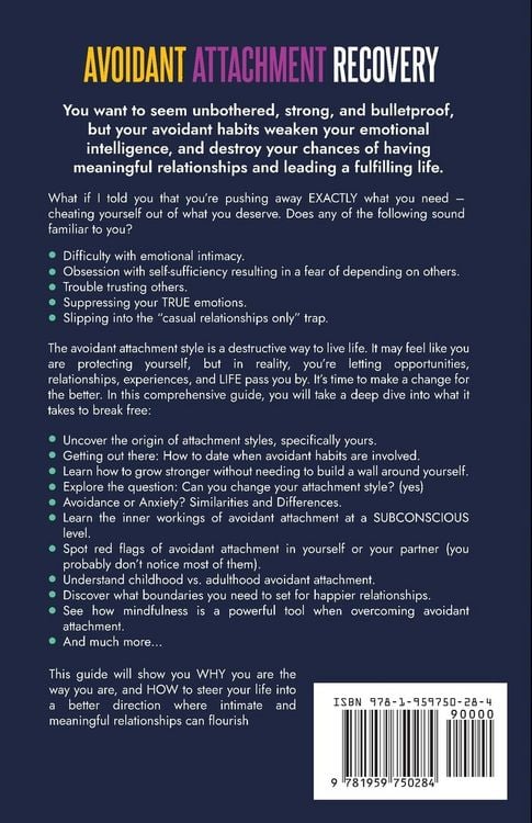 Produktbild: Avoidant Attachment Recovery