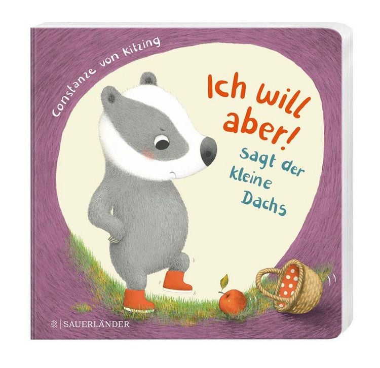 Produktbild: "Ich will aber!", sagt der kleine Dachs (Trotz-Buch)