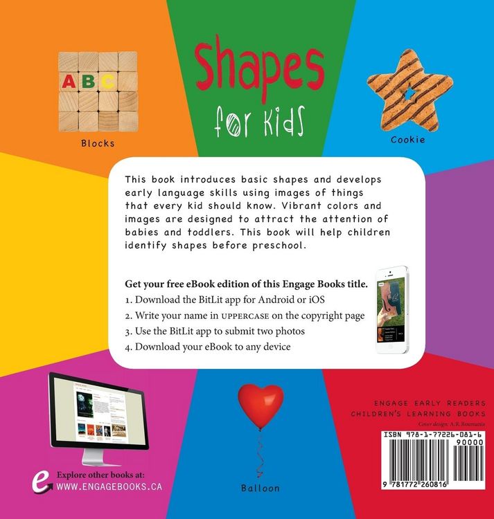 Produktbild: Shapes for Kids age 1-3 (Engage Early Readers