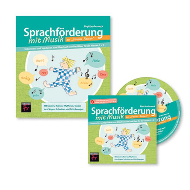 Produktbild: Sprachf&ouml;rderung mit Musik zu &bdquo;Paulas Reisen&ldquo; - Paket