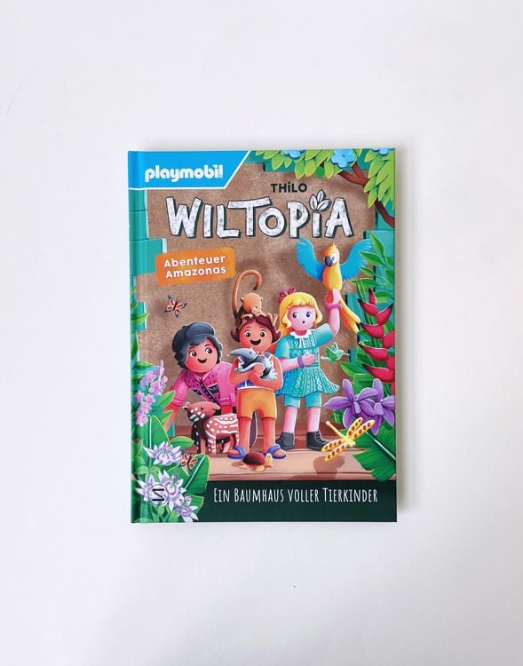 Produktbild: PLAYMOBIL Wiltopia. Abenteuer Amazonas. Ein Baumhaus voller Tierkinder