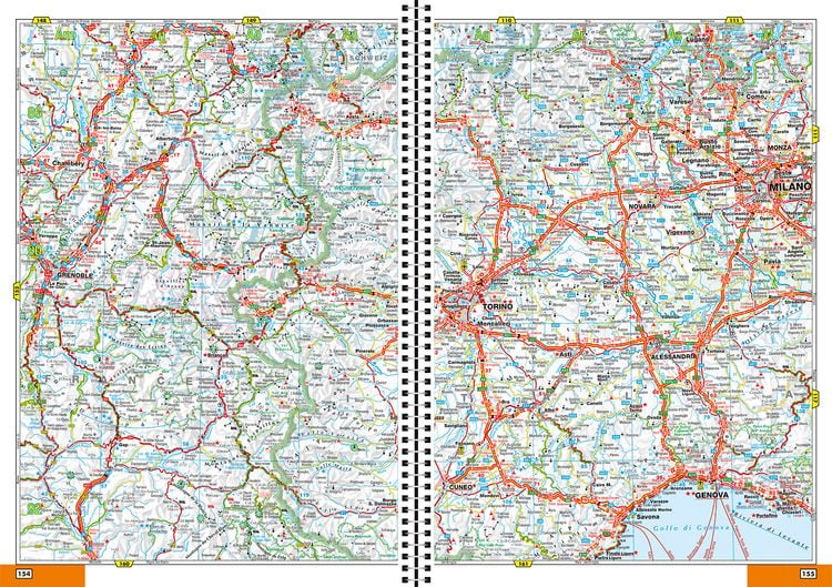 Produktbild: Falk Reiseatlas Europa 1:800.000