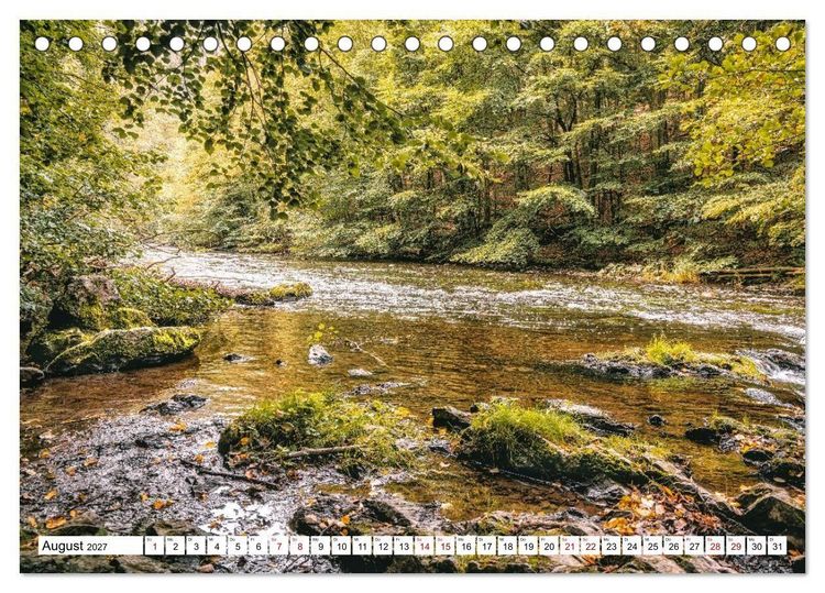 Produktbild: Nationalpark Harz - Mythen, Bergbau und Hexen (Tischkalender 2027 DIN A5 quer), CALVENDO Monatskalender