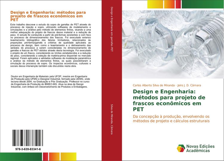 Produktbild: Design e Engenharia: m&eacute;todos para projeto de frascos econ&ocirc;micos em PET