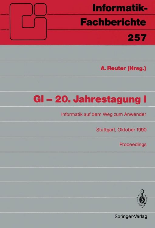 Produktbild: GI - 20. Jahrestagung I