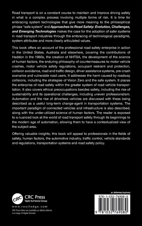 Produktbild: Approaches to Road Safety
