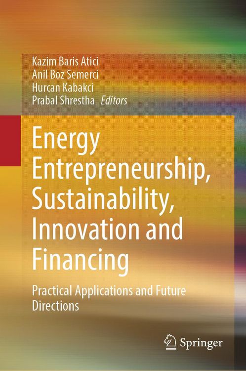 Produktbild: Energy Entrepreneurship, Sustainability, Innovation and Financing