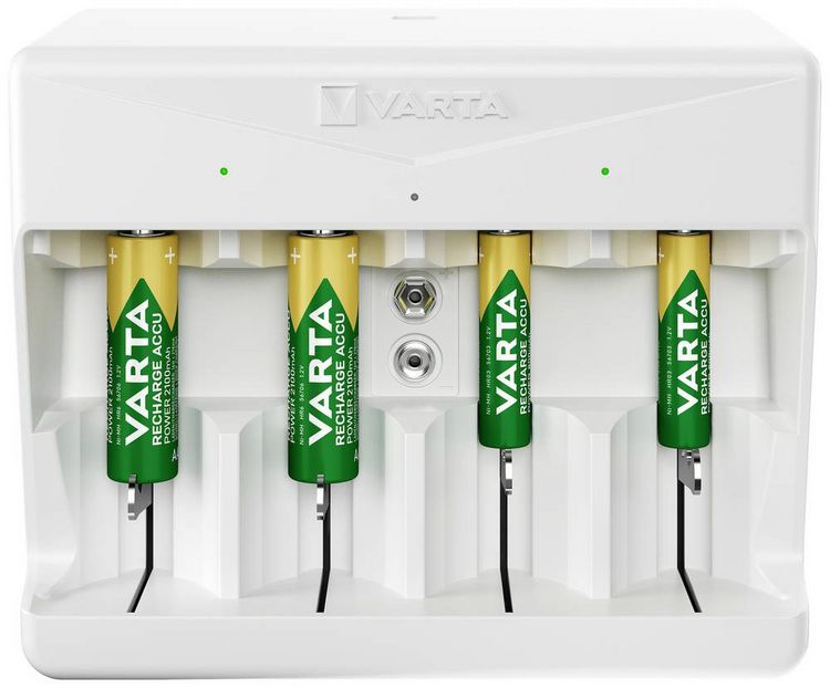 Produktbild: Varta Universal Charger Rundzellen-Ladeger&auml;t NiMH Micro (AAA), Mignon (AA), Baby (C), Mono (D), 9 V Block