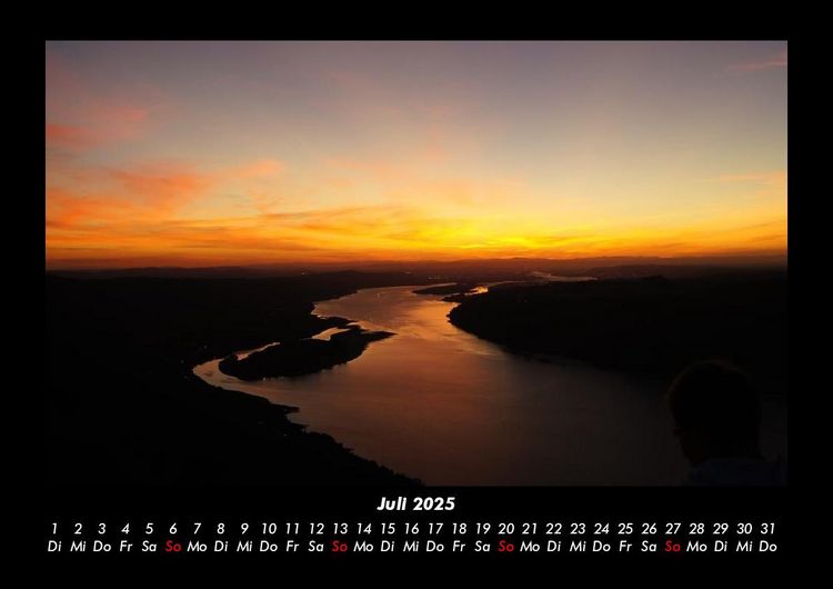Produktbild: Sonnenuntergang 2025 Fotokalender DIN A3