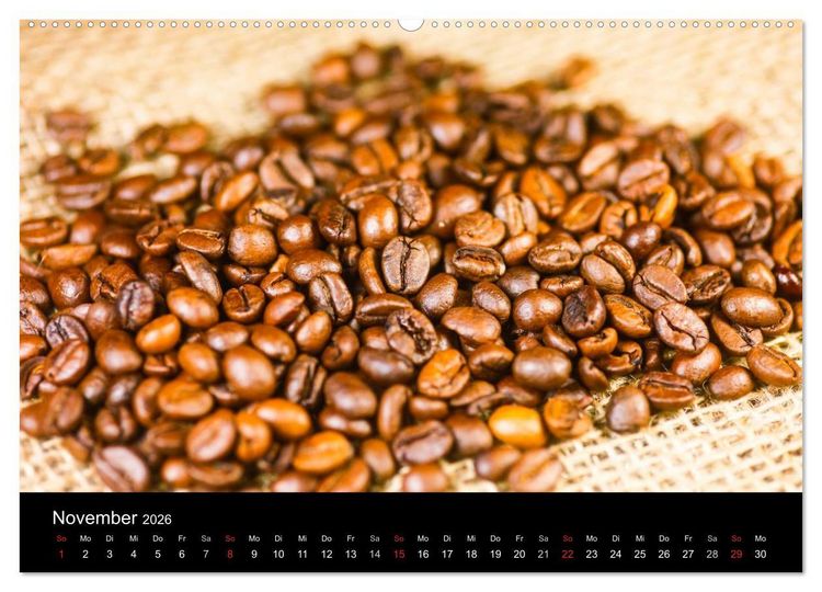 Produktbild: Kaffeezeit (Wandkalender 2026 DIN A2 quer), CALVENDO Monatskalender