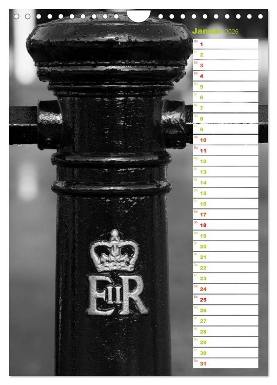 Produktbild: Big City London (Wandkalender 2026 DIN A4 hoch), CALVENDO Monatskalender