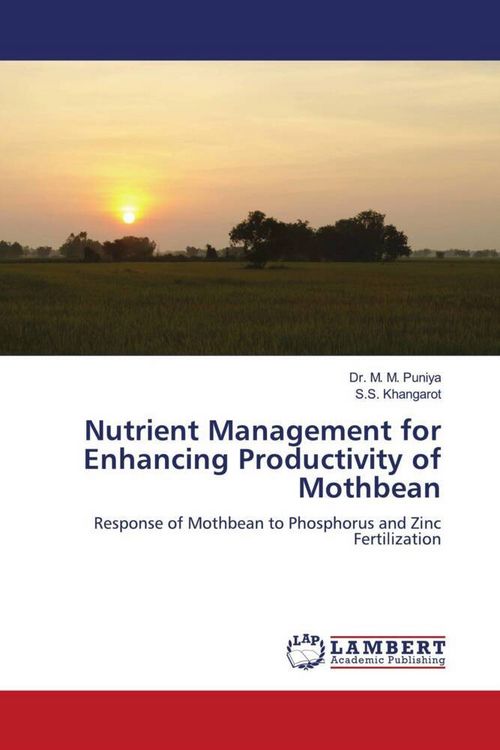 Produktbild: Nutrient Management for Enhancing Productivity of Mothbean