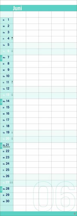 Produktbild: Allround-Familienplaner Vertical Kalender 2027