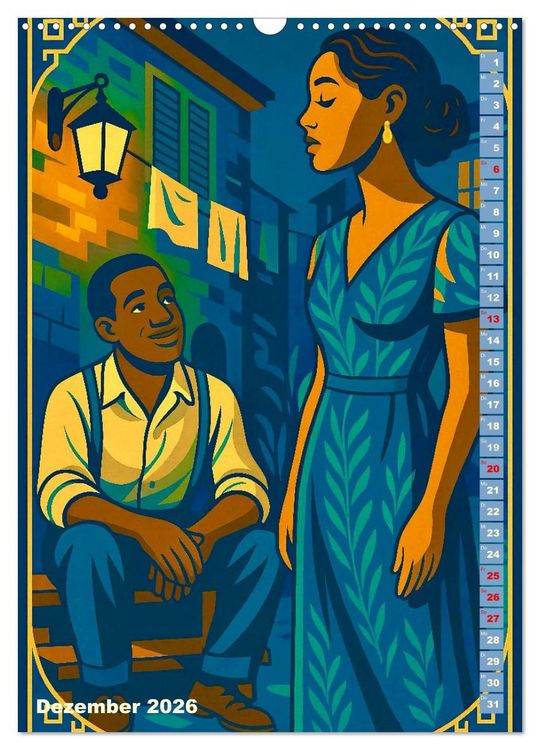 Produktbild: George Gershwin (Wandkalender 2026 DIN A3 hoch), CALVENDO Monatskalender