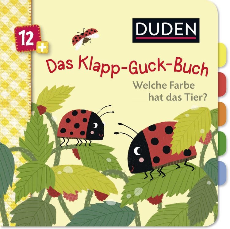 Produktbild: Duden 12+: Das Klapp-Guck-Buch: Welche Farbe hat das Tier?