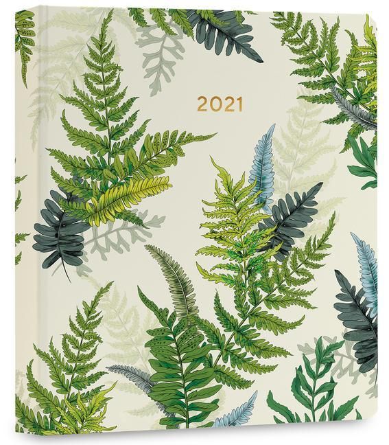 Produktbild: Greenery Woodland Ferns 2021 Weekly Plan
