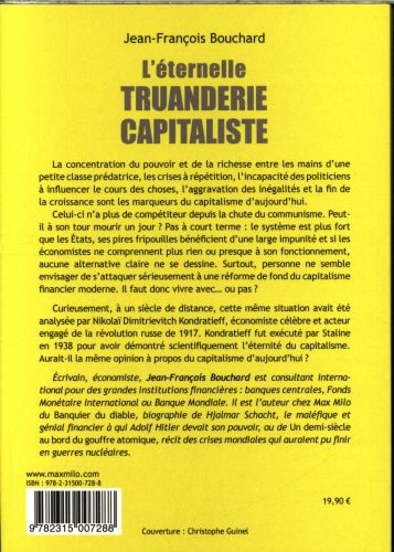 Produktbild: L'&eacute;ternelle truanderie capitaliste