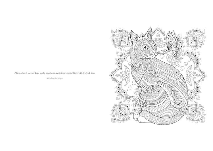 Produktbild: Katzen-Mandalas - 28 Motive zum Entspannen und Wohlf&uuml;hlen