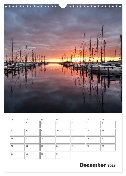 Produktbild: Warnem&uuml;nde Urlaub f&uuml;r zu Hause (Wandkalender 2026 DIN A3 hoch), CALVENDO Monatskalender