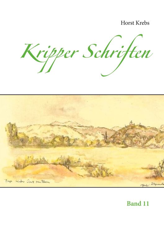 Produktbild: Kripper Schriften