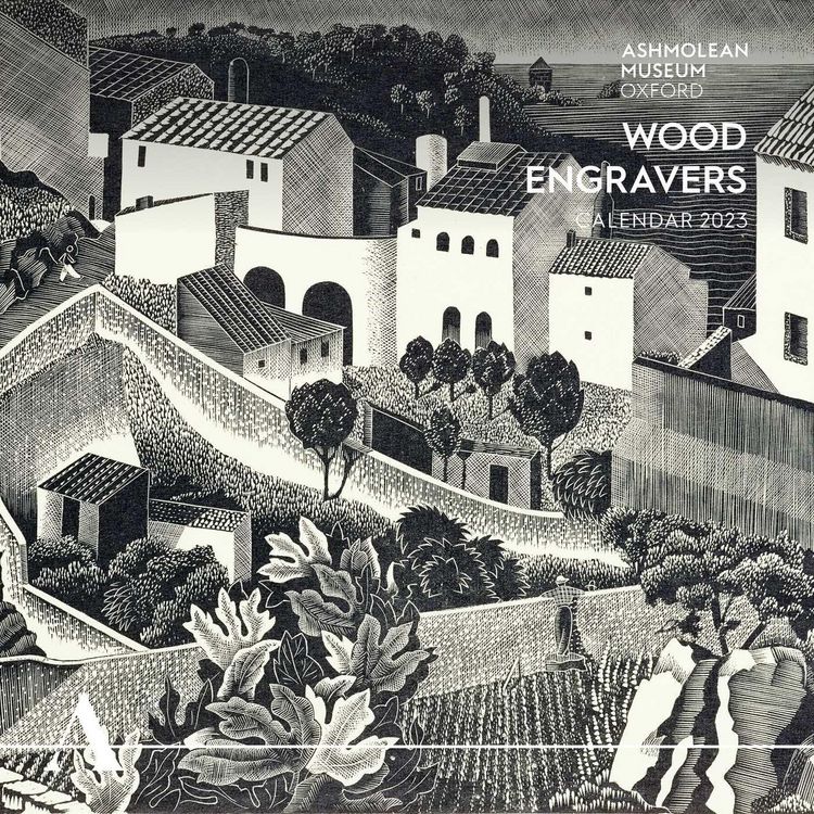 Produktbild: Ashmolean Museum: Wood Engravers Wall Calendar 2023 (Art Calendar)