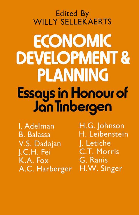 Produktbild: Economic Development and Planning