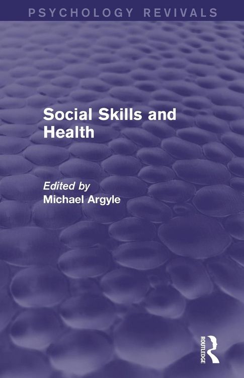Produktbild: Social Skills and Health (Psychology Revivals)