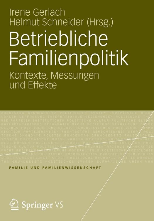 Produktbild: Betriebliche Familienpolitik