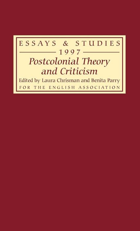 Produktbild: Postcolonial Theory and Criticism